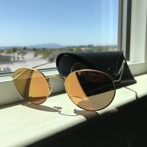 💫 Gold Reflective Ray-Bans